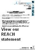 Instrotech REACH Statement