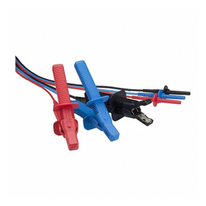 Megger 1002-534 3m 10kV HV Insulation Test Lead Set with Large Clips (x3)