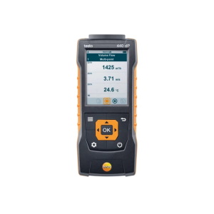 Testo 440 dP Air Velocity and IAQ Meter with Differential Pressure Sensor