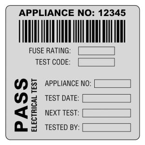 Barcoded PASS Label (Pre Printed)