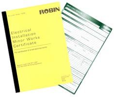 TD02-F Minor Works Certificates