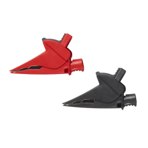 Fluke AC385 Suregrip Large Alligator Clips 1500V (Red and Black)
