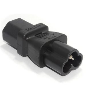 C6 to C13 Adaptor (Clover Leaf Socket to IEC Plug)