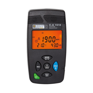 Chauvin Arnoux 1510 IAQ and CO₂ Data Logger with Metal Carry Case (Charcoal)