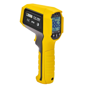 Chauvin Arnoux CA1862 Infrared Thermometer (-35° to 650°C, IP65 with Carry Bag)