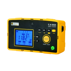 Chauvin Arnoux CA 6424 Earth and Ground Resistant Tester 2 Pole & 3 Pole