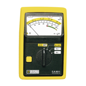 Chauvin Arnoux CA6511 Analogue Insulation Tester (500V DC)