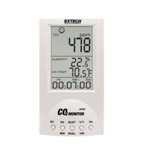 Extech CO220 Desktop Indoor Air Quality CO2 Monitor