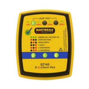 Martindale EZ165, Socket & Non-Trip Earth Loop Tester