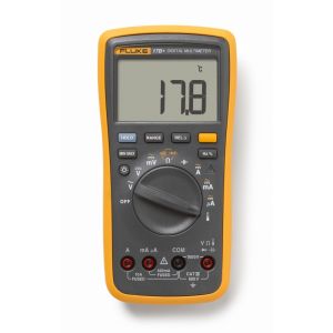 Fluke 17B+ Digital Multimeter w. Temperature