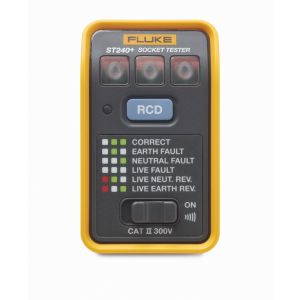 Fluke ST240+ RCD Socket Tester with Beeper