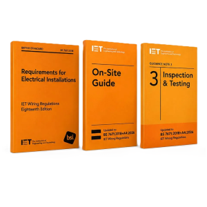 IET Amendment 4 Book Bundle (18th Edition, On-Site Guide & GN3)