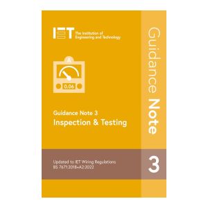 IET Guidance Note 3 - Inspection & Testing 9th Edition