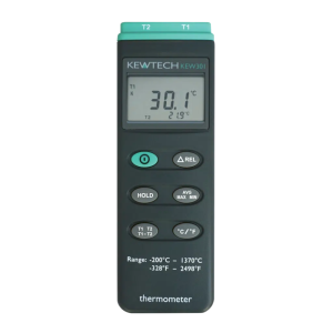 Kewtech KEW301, Dual Input Thermometer (Type-K)