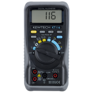 Kewtech KT116 -  Digital Multimeter w. Temperature