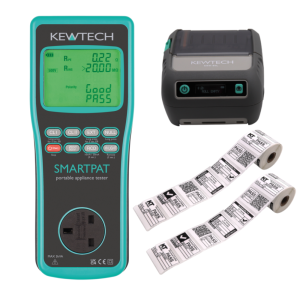 Kewtech SMARTPAT Kit (w/Printer and Labels)