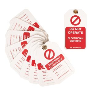 Lock Off Kit Replacement Tags