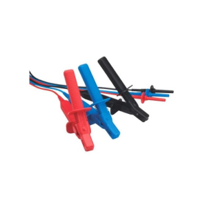 Megger 1002-645 5m Test Lead Set with 10kV Large Insulated Clips (Set of 3)
