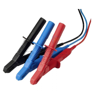 Megger 1005-259 5m Test Lead Set with 15kV Large Insulated Clips (Set of 3)