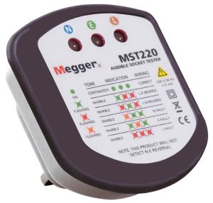 Megger MST220, Audible Socket Tester
