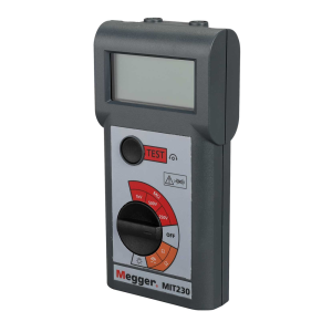 Megger MIT230HD Insulation and Continuity Tester with Rubber Boot