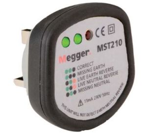 Megger MST210 - Socket Tester
