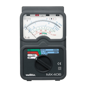 Chauvin Arnoux MX406B Metrix Analogue Insulation Tester / Megohmmeter (500V DC)