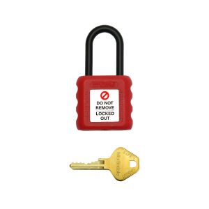 Martindale PAD21RD - Red Padlock with Insulated Shackle