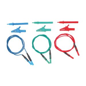 Martindale TL36, Unfused Test Lead Set (RD/BL/GN)